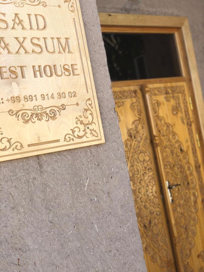 Hotel Said-Maxsum Chiwa Zewnętrze zdjęcie